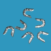 Végzáró patkó 10 mm széles - SILVER